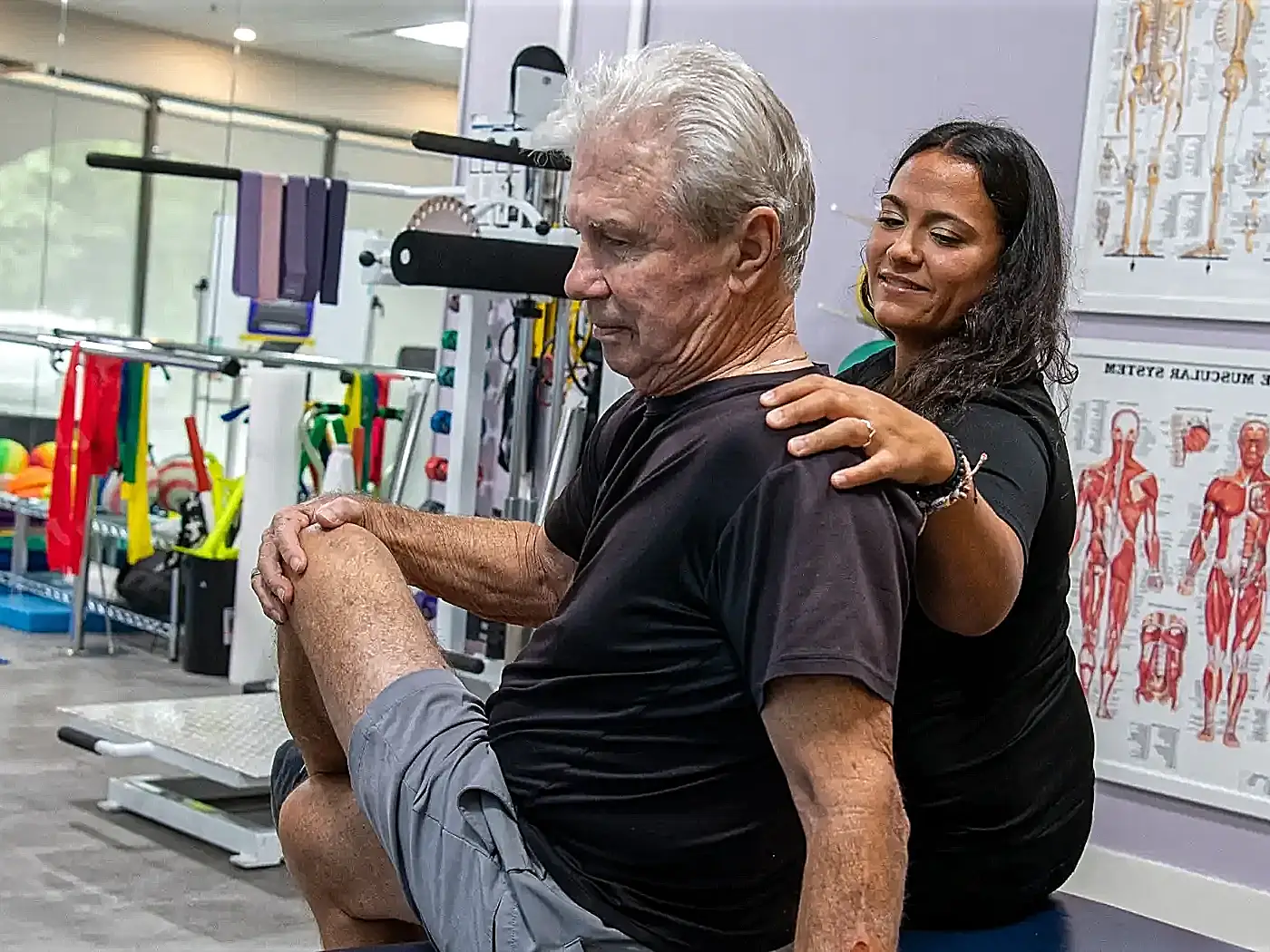 adult receiving Back Pain - Sciatica treatment