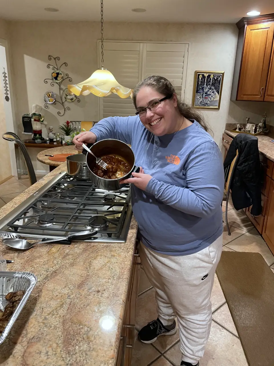 Dr. Rachel Mindel cooking